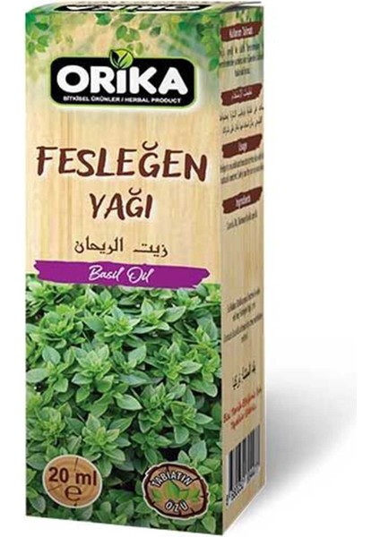 Fesleğen Yağı 20 Ml.