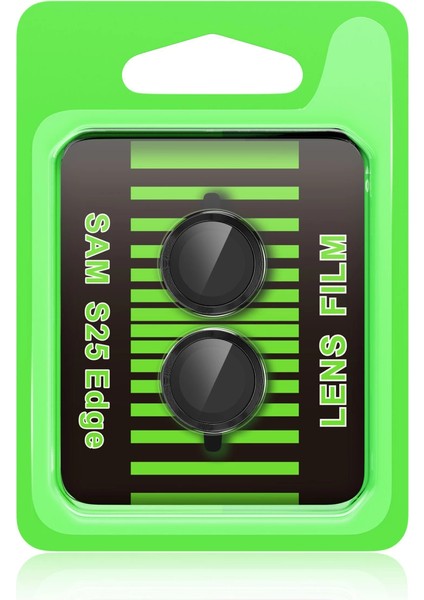 Samsung Galaxy S25 Edge Raze Metal Kamera Lens - Siyah