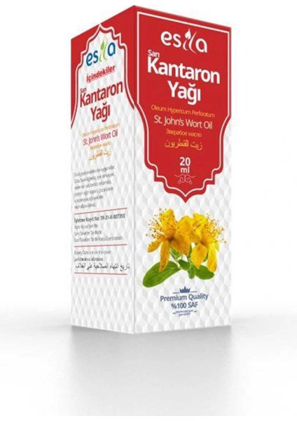 Kantaron Yağı 20 Ml.