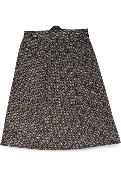 Beli Lastikli Full Likralı Pigment Penye Etek Anne Eteği Uzun Namaz Eteği - Royaleks - D4