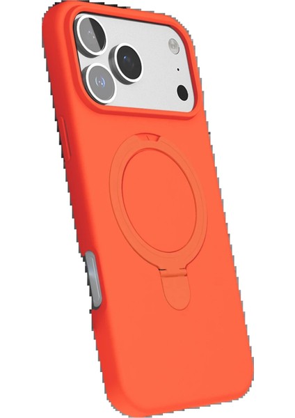 Apple iPhone 17 Pro Regal Magsafe Standlı Kapak - TURUNCU-(5796) - MR000K-1FDAH5 fiyatları