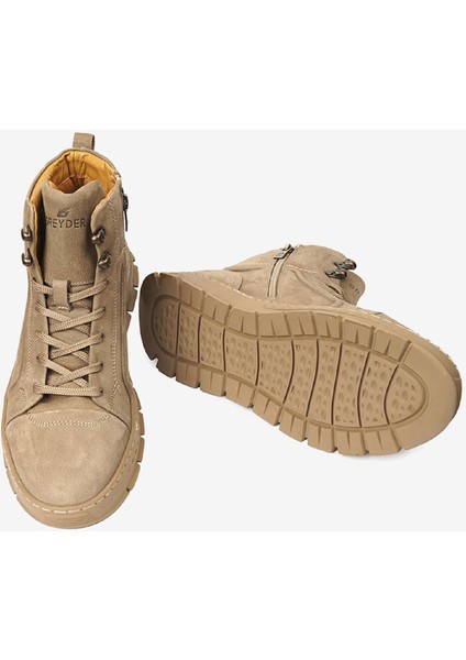 Erkek Koyu Vizon Sneaker Bot 5K1SB16400