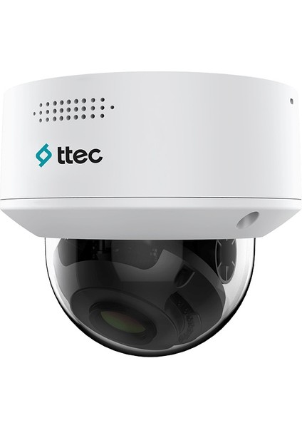 Ttec IPDP-4330L-WMSZ 4mp 2.8-12MM Motorıze 30MT Dahili Sesli H265+ IP67 Smart LED Ip Dome Kamera