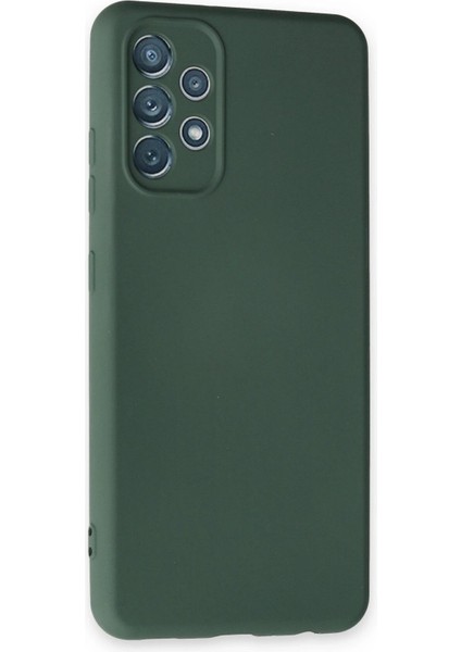 Samsung Galaxy A13 4g Kılıf Nano Içi Kadife Silikon - Koyu YEŞIL-(5796) - MR000K-1FIV60 fiyatları