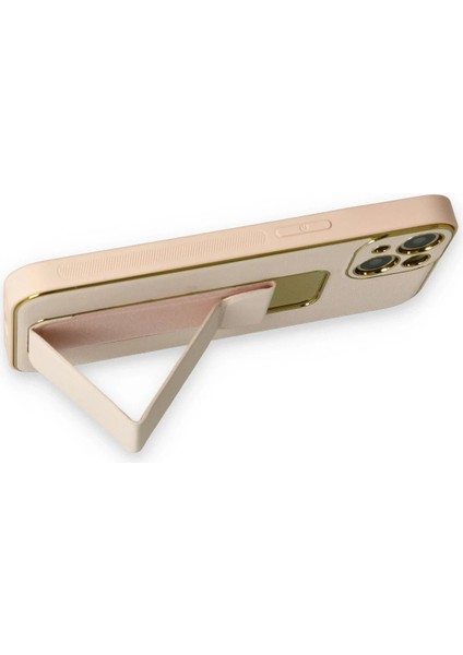 iPhone 14 Plus Kılıf Coco Deri Standlı Kapak - GOLD-(5796) - MR000K-1FL949 modelleri