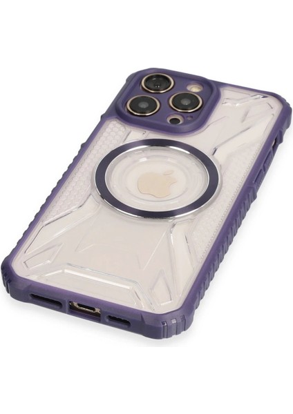 iPhone 14 Pro Kılıf Prag Magneticsafe Kapak - Derin MOR-(5796) - MR000K-1FMAJ6 fırsatları