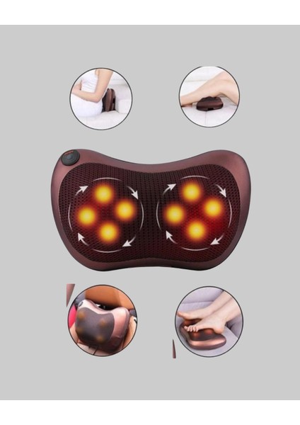 Ergonomik Derin Yoğurmalı Boyun Bel Sırt Masaj Cihazı Priz Çakmak Girişli - MR000K-1FS7I8 modelleri