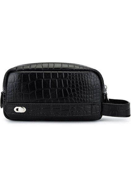 Erkek Hakiki Deri Siyah Kroko El Çantası 1012 2020 Erk Cnt SK25-26 Sıyah Kroko modelleri
