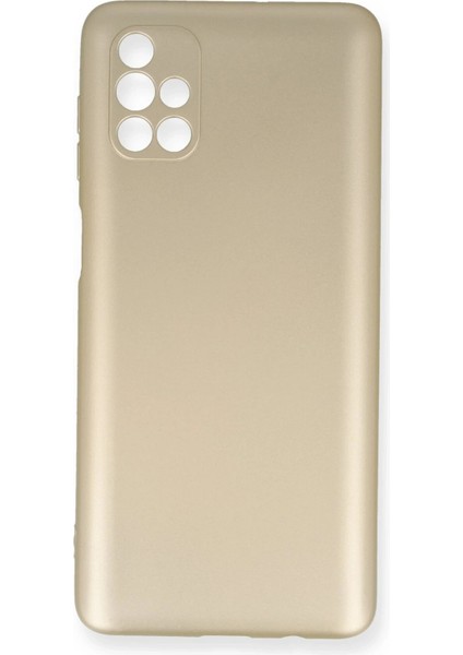 Samsung Galaxy M51 Kılıf First Silikon - GOLD-(5796) - MR000K-1GG3K5