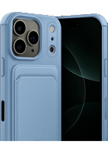 Apple iPhone 17 Pro Max Kelvin Kartvizitli Silikon - MAVI-(5796) - MR000K-1FS5E2 fiyatları