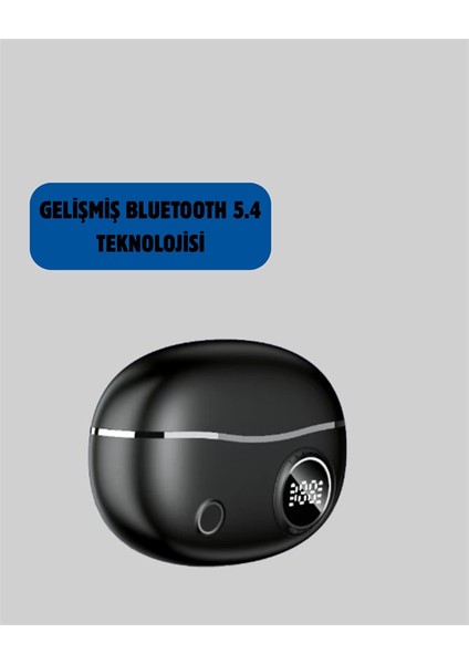 YXG10 Kablosuz Kulaklık – Bluetooth 5.4, Dokunmatik, LED Ekranlı Şarj Kutusu modelleri