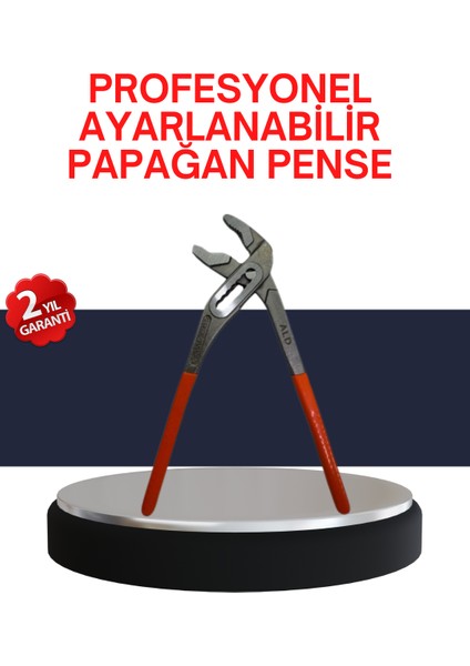 Dayanıklı Çelik Papağan Pense Ergonomik Yalıtımlı Sap - MR000K-1FS845