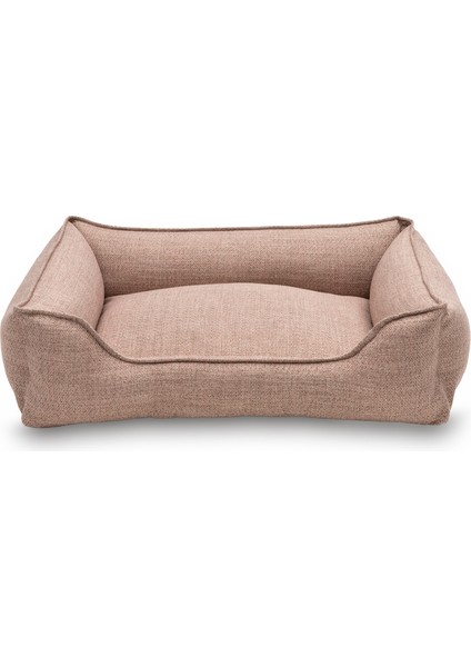 Bravo Ortopedik Pudra Pembe Köpek Yatağı Xl 105X80CM