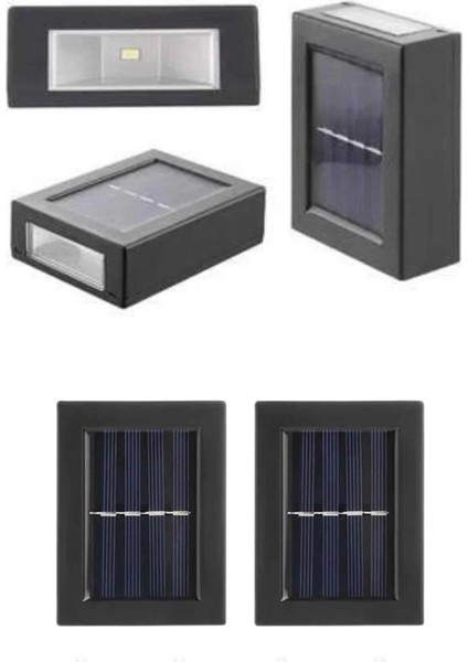 Solar Güneş Enerjili Çift Taraflı Duvar Lambası Çift Taraflı Duvar Lamba Güneş Enerjili modelleri