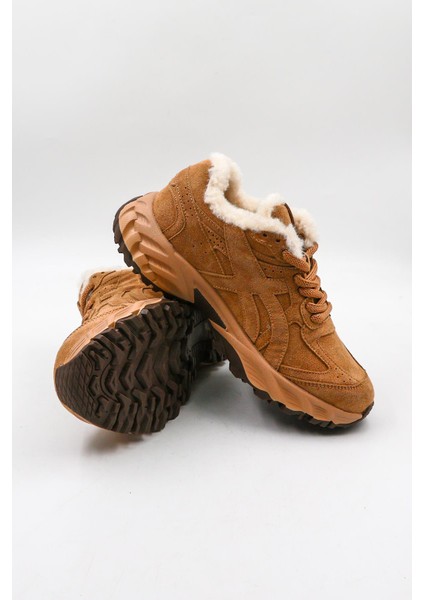Ithal Seri Kadın Içi Kürklü Sneaker Spor Ayakkabı GJ368-1 - Camel - 36 modelleri