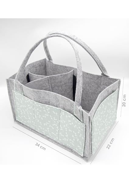 Keçe Anne Bebek Bakım Çantası modelleri