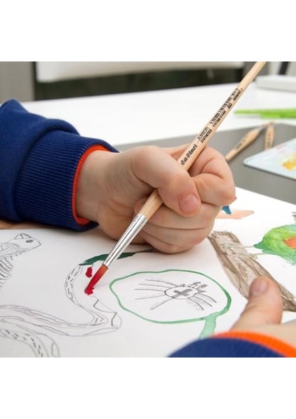 Da Vinci Junior Sentetik Yuvarlak Hobi Fırçası Seri 303 N: 14