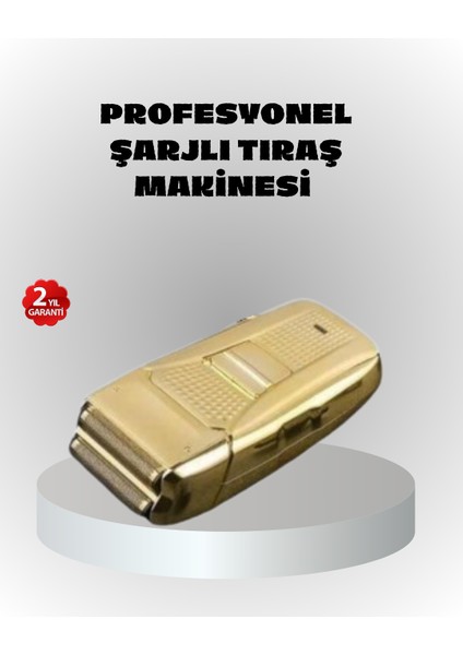 Profesyonel Erkek Tıraş Makinesi Islak Kuru Kullanım ve Şarjlı Sistem - MR000K-1FOGA5