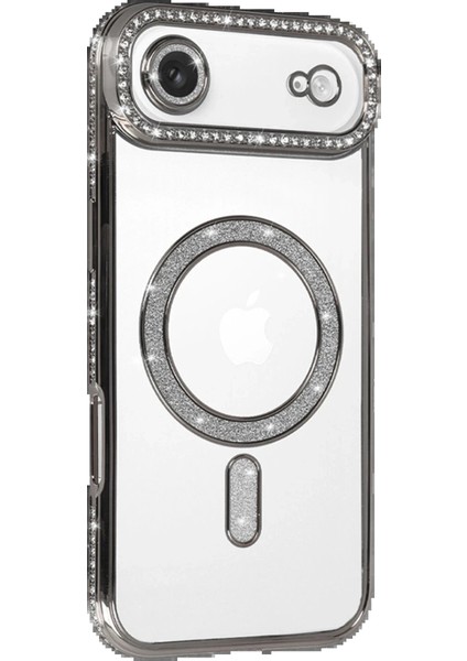 Apple iPhone 17 Air Joke Simli Magneticsafe Kılıf - GÜMÜŞ-(5796) - MR000K-1FNLL0 fiyatları