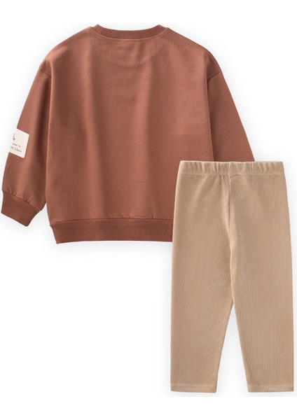 Sweatshirt Takım 2-10 Yaş A Kahve fiyatları