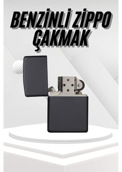 Hediyelik Zarif Model Siyah Benzinli Çakmak - MR000K-1FPFY9 fiyatları