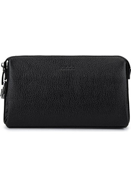 Erkek Hakiki Deri Siyah Floter El Çantası 147 894 Erk Cnt SK25-26 Sıyah Fltr