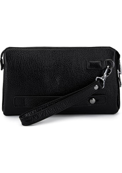 Erkek Hakiki Deri Siyah Floter El Çantası 147 894 Erk Cnt SK25-26 Sıyah Fltr modelleri