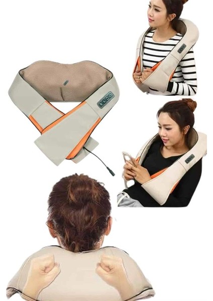 Ovmalı Boyun Sırt Insan Eli Hissi Veren Şarjlı Masaj Aleti Masaj Cihazı - MR000K-1FSZF3 fırsatları
