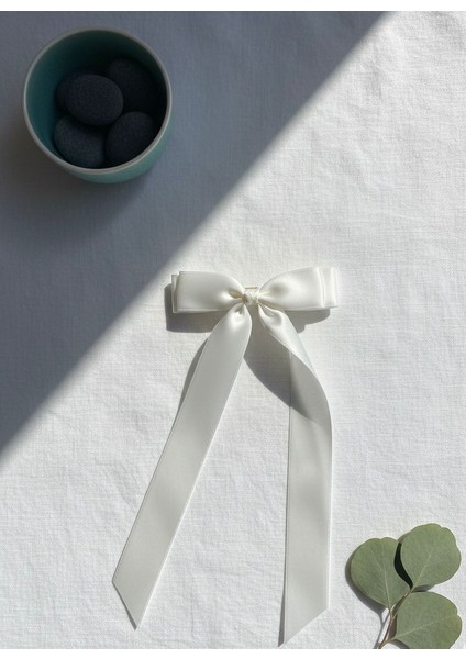 Saten Fiyonk Saç Tokası modelleri