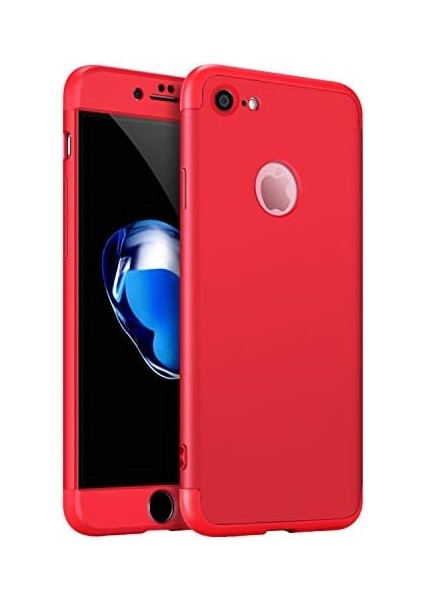 6s Plus Için Kılıf Double Dip 360 Protective Kırmızı [ 6s Plus ile Uyumlu Kılıf - Kırmızı] fiyatları