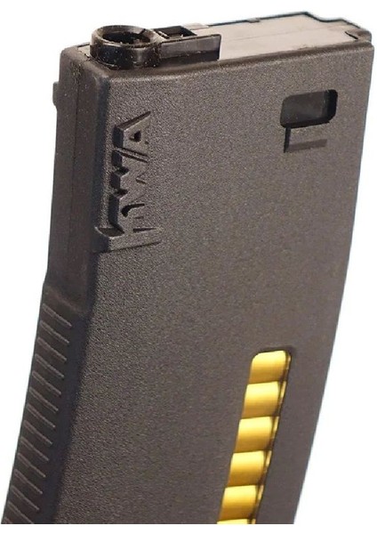 197-04300 Kwa Mid-Cap MS120 Aeg Tüfek Şarjörü - Siyah -