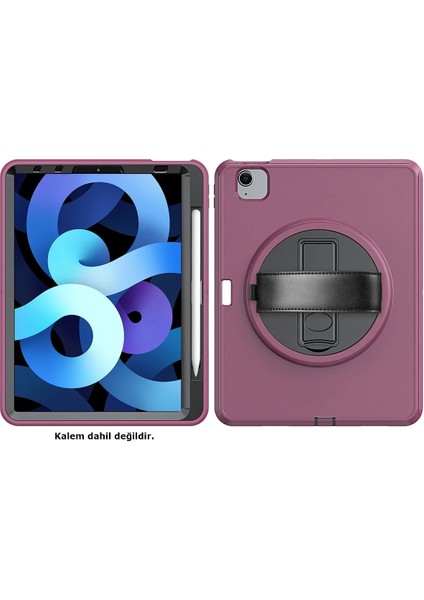 iPad 2022 10.9 (10.nesil) Kılıf Hand Strap Tablet Kılıfı - MÜRDÜM-(5796) - MR000K-1FB499 fiyatları