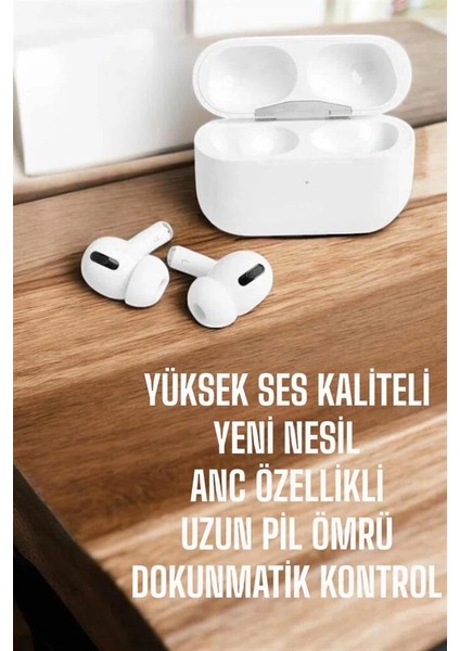 Dokunmatik Kontrollü Kablosuz Kulaklık Ios ve Android Uyumlu fırsatları