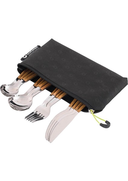 Pouch Cutlery Set Deluxe Kamp & Piknik Çatal Bıçak Takımı fiyatları
