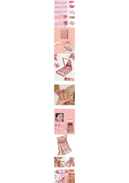 Hsnet Makyaj Fırça Kiti Aynalı ve Kutulu Profesyonel Makyaj Kiti - MR000K-1G28N9 fiyatları