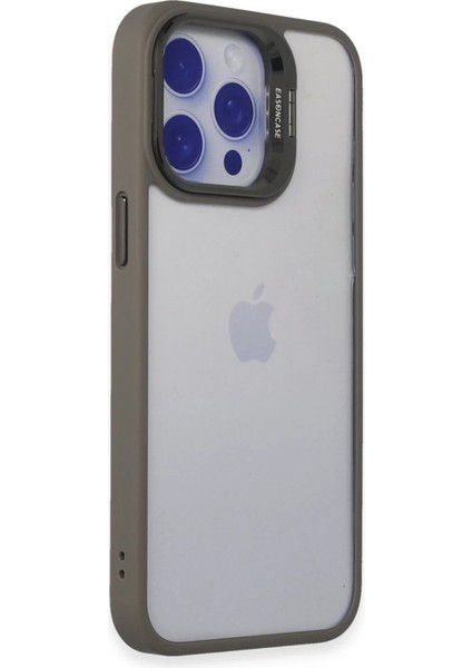 iPhone 15 Pro Max Kılıf Roblox Lens Standlı Kapak - Titan GRI-(5796) - MR000K-1FVC75 modelleri