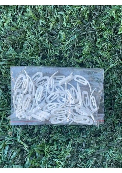 S Pile Salyangozu Perde Kancası S Pile Düğmesi ( 40 Adet )