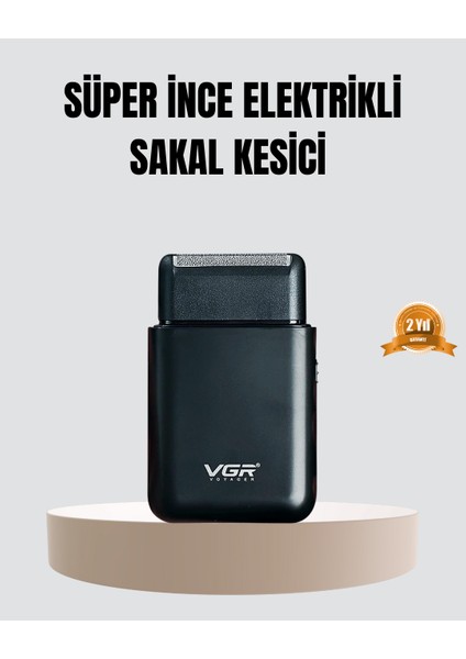 Kompakt Şarjlı Tıraş Makinesi Çift Yönlü Bıçaklı 45 Dakika Kullanım Süre - MR000K-1FMK7
