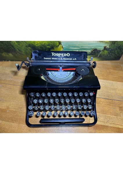 Torpedo Cam Tuş Daktilo Sorunsuz Çalışır Durumda.