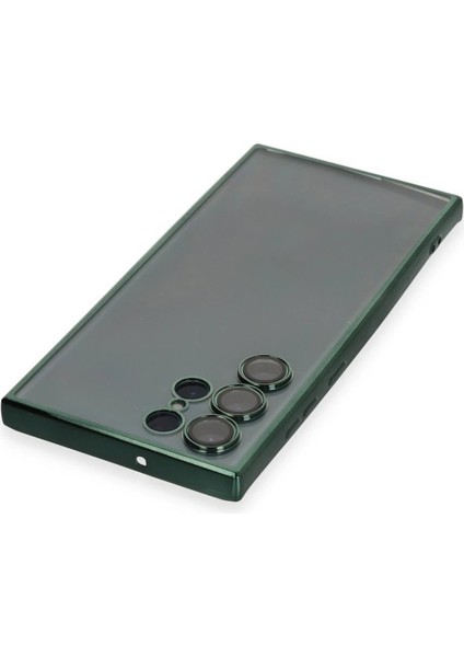 Samsung Galaxy S22 Ultra Kılıf Lensli Silikon - YEŞIL-(5796) - MR000K-1FAZL1 fırsatları