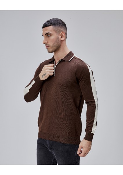 Erkek Triko Kazak 18042 Fermuarlı Polo Pl indirimleri