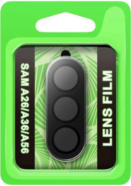 Samsung Galaxy A26 Raze Metal Kamera Lens - Siyah