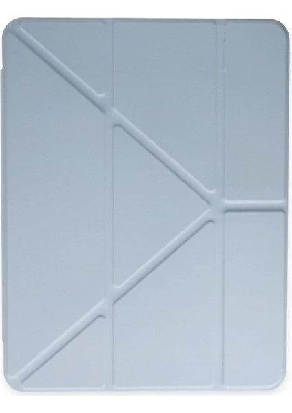 Ipad Pro 12.9 (2021) Kılıf Kalemlikli Mars Tablet Kılıfı - Mavi modelleri