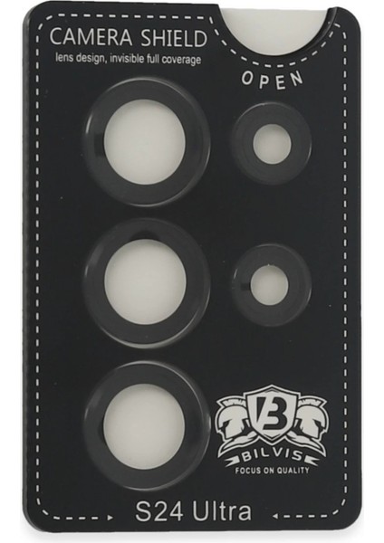 Samsung Galaxy S24 Ultra Bilvis Titan Kamera Lens - Siyah fiyatları