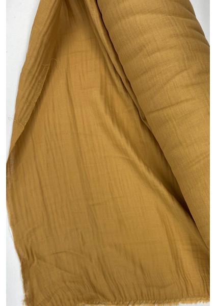 Çok Amaçlı Müslin Pamuklu Bebek Örtü ve Battaniye Kumaşı Müslin Bez Açık Kahve 37