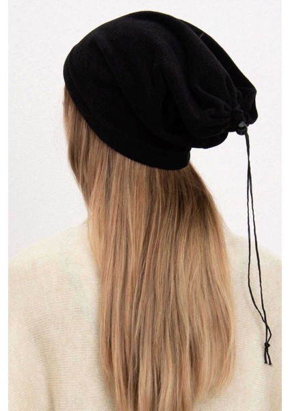 2 Adet Polar Ipli Bere ve Boyunluk Siyah Kamuflaj indirimleri