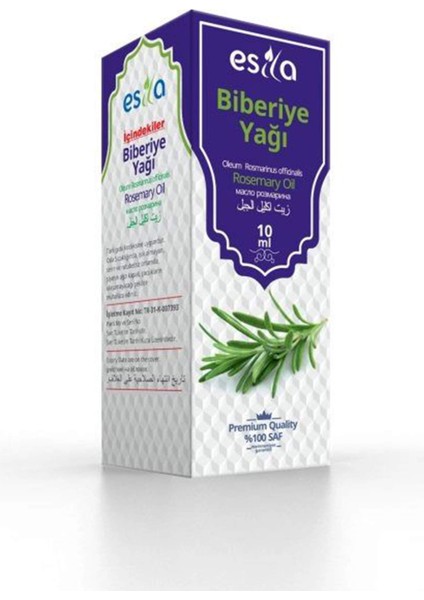 Biberiye Yağı 10 Ml.