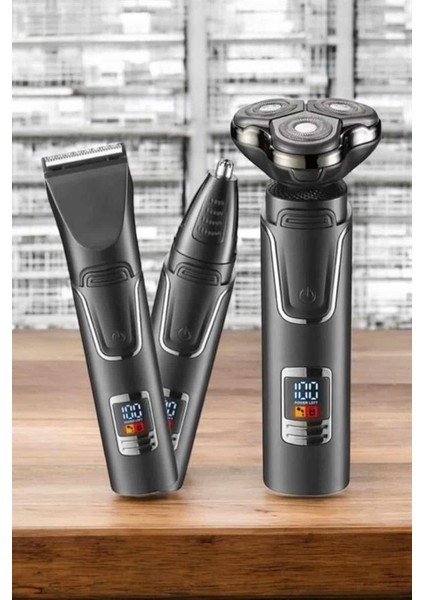 Yüksek Performanslı 3 Başlıklı Profesyonel Tıraş Makinesi - MR000K-1FT3L8 modelleri