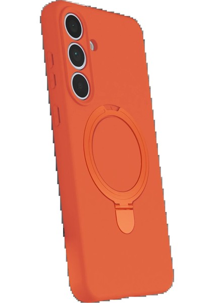 Samsung Galaxy S24 Fe Regal Magsafe Standlı Kapak - TURUNCU-(5796) - MR000K-1FDMS8 fiyatları