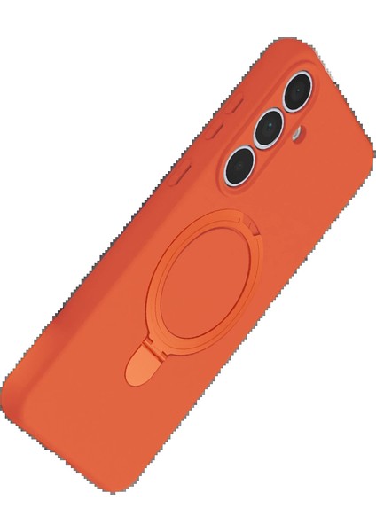 Samsung Galaxy S24 Fe Regal Magsafe Standlı Kapak - TURUNCU-(5796) - MR000K-1FDMS8 modelleri